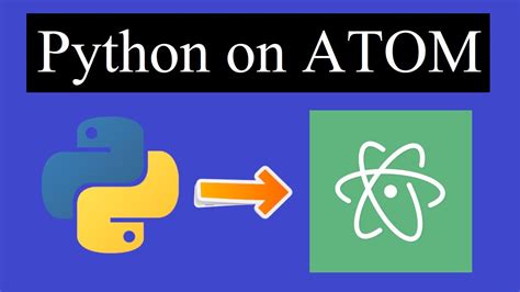 Atom python 教學
